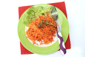 carottes râpées