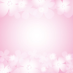 Beautiful pink flower background