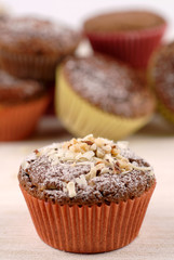 muffin al cioccolato