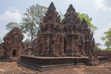 Fototapeta na wymiar Temple in Angkor, Cambodia