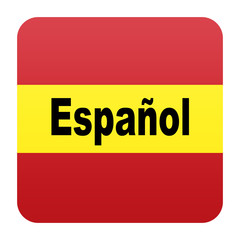 Etiqueta tipo app version idioma español
