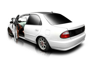 car in an accident