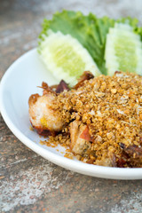 Soft-shelled Crab with gralic and pepper