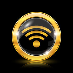 Wireless sign icon