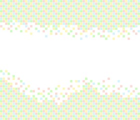 Blasses Mosaik-Muster mit Textfreiraum