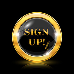 Sign up icon