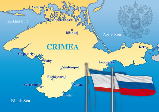 crimea map 2014