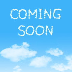 Fototapeta na wymiar Chmura ikona z projektu na tle niebieskiego nieba