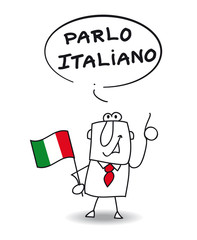 I speak Italian