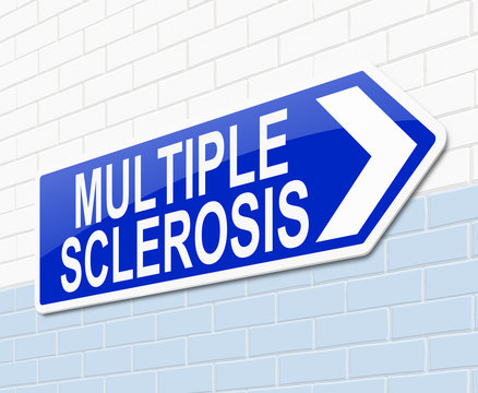 Multiple Sclerosis concept.