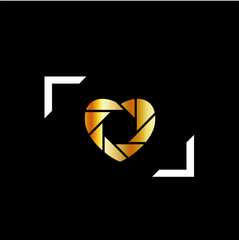 Photography logo- wedding photography or matrimony services