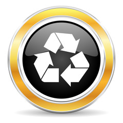 Obraz premium recycle icon