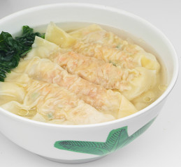 Wonton Soup. pork soup