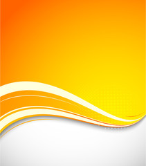 Abstract orange background