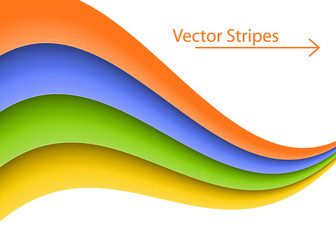 Vector Stripes Background
