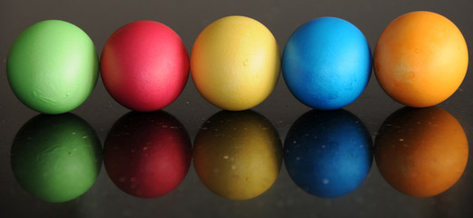 Ostern: bunte 