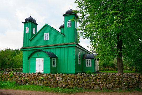 Wooden Muslim Mosque in Kruszyniany, Poland