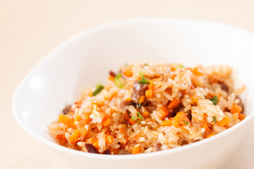 rice with vegetables