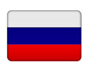 Russia flag button
