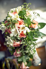 Beautiful wedding bouquet