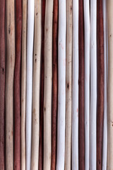 background of colorful wooden sticks