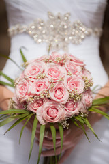 wedding flowers bouquet of bride