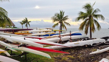 Pao Fai park in Papeete - capital of French Polynesia