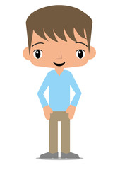 friendly guy with a smile