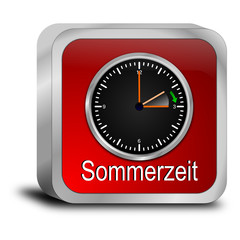 Zeitumstellung Sommerzeit Button