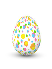 Decorated Easter Egg (card icon symbol happy celebration eggs)