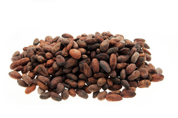Pile of Cocoa beans