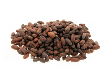 Pile of Cocoa beans