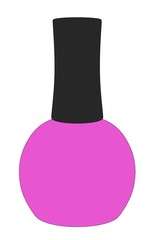 cartoon image of nail polish