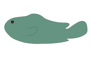 cartoon image of tropical fish