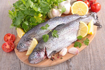 raw fish on board