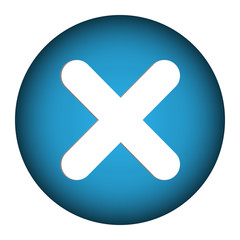 Obraz premium Delete icon