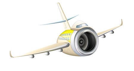 Flugzeug, Jumbo Jet comic