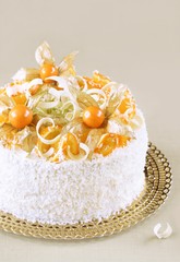 Orange Coconut Cake
