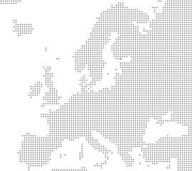 Pixelkarte Europa: Helsinki liegt hier © kebox