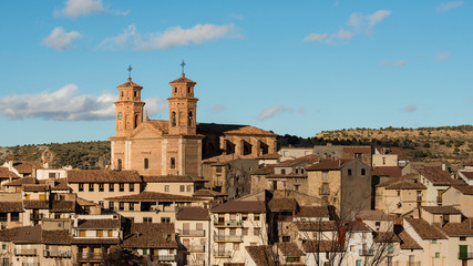 Fototapeta premium Iglesia De Villarluengo. Teruel. España