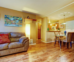 Simple house interior