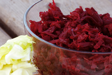 beetroot with cumin seeds