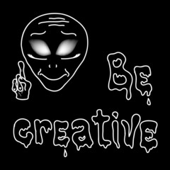 Be creative with alien