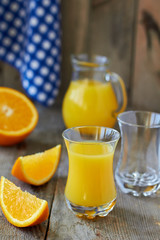 Fresh orange juice