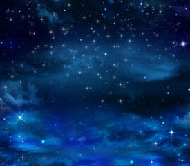 beautiful background of the night sky