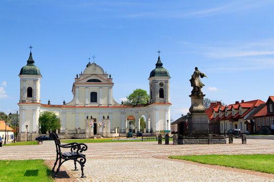 Tykocin - town square, Polish Cities