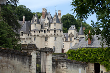 Obraz premium Castel of Rigny-Usse. Loire Valley, France