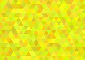 Background yellow triangle