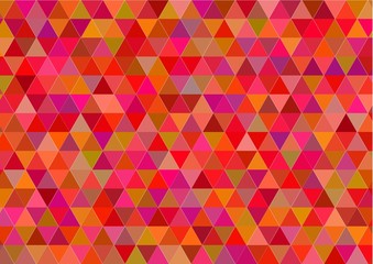 Background red triangle \ Фон красный