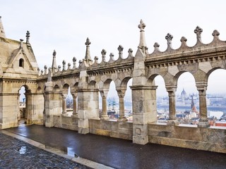 Obraz premium Fishermen's Bastion, Budapest, Hungary